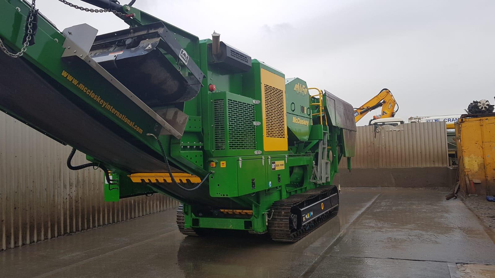 McCloskey J45 мобильная дробилка  на гусеничном шасси
