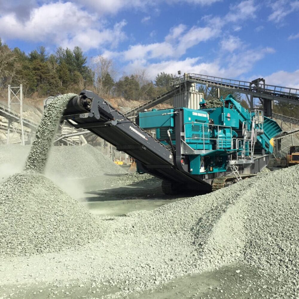 Конусная дробилка