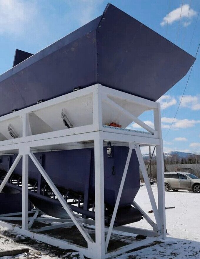 Бункеры для холодных инертных материалов